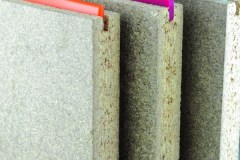 Tongue groove particle boards Structafloor yellow tongue flooring