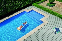 Pool guy Shale Grey with Timber Deck