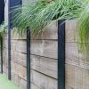 Timber Retaining Wall, Landscape Fencing