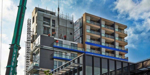 Structural plywood in residential apartments