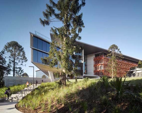 The University of Queensland's AEB building