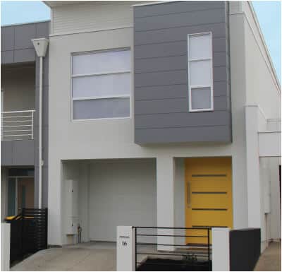Hebel MaxiWall ACC walling panel on a residential building