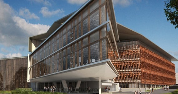 The University of Queensland's AEB building