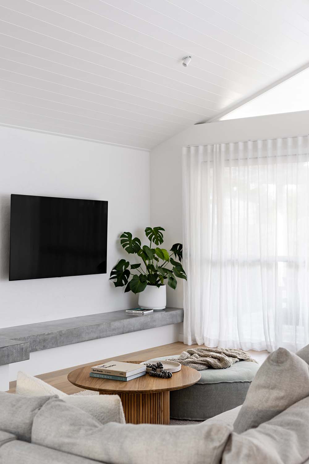 Shot of the Coastal Inspired Living room