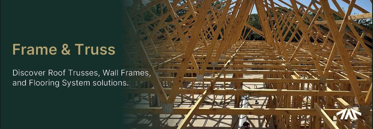 With over 40 years of experience, explore Big River Group's premium frame and truss solutions, including roof trusses, wall frames, and floor trusses.
