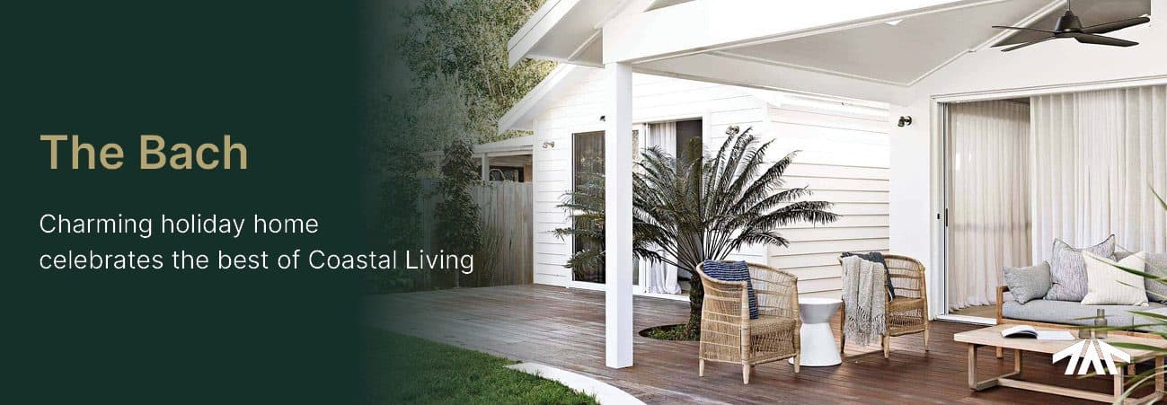 Located on the Illawarra coastline in New South Wales’s South Coast, ‘The Bach’ is a one-storey home that showcases coastal living at its best.