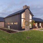 Stria cladding on a Scandinavian barn style home in Adelaide