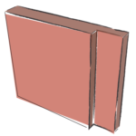 Zerobound® Zero Allotment Fire rated wall