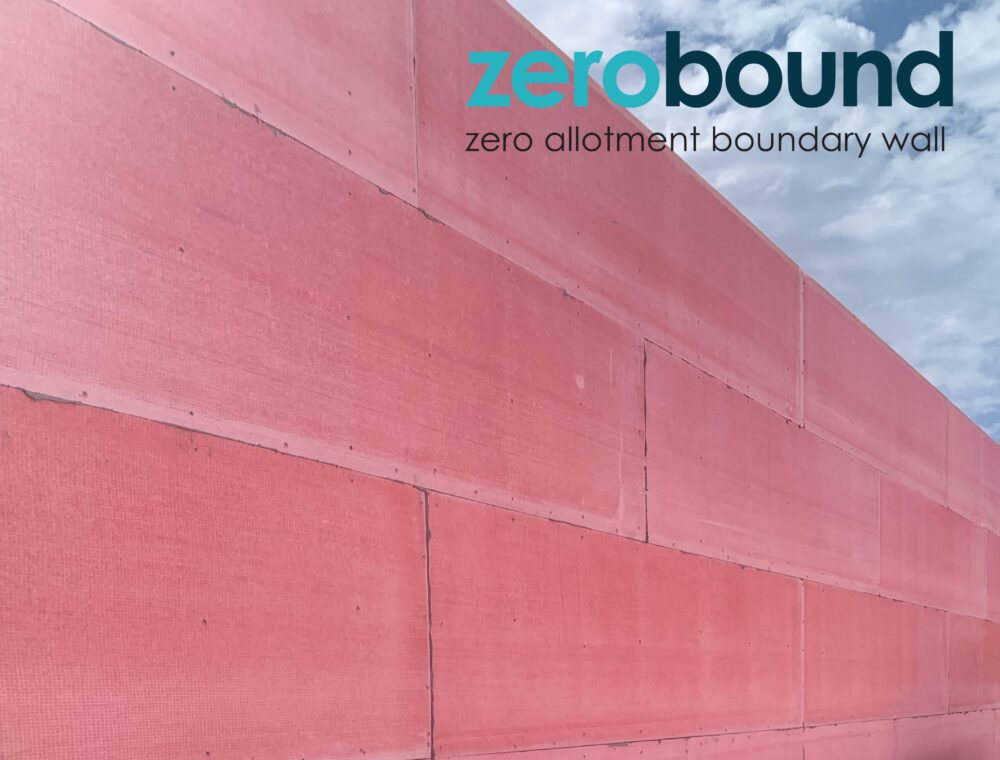 Zerobound® Zero Allotment Fire rated wall