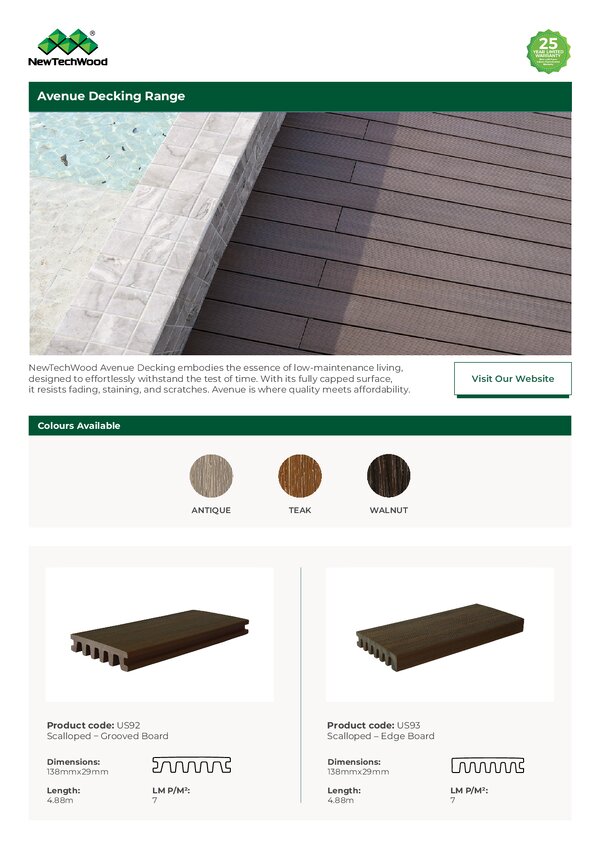 Preview of Avenue - Decking Range