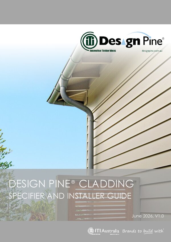 Preview of Design Pine - Specifier & Installer Guide