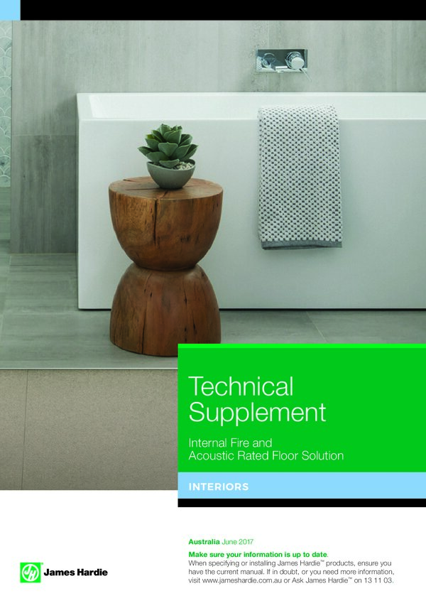 Preview of Fire & Acoustically Rated Floors - Technical Supplement