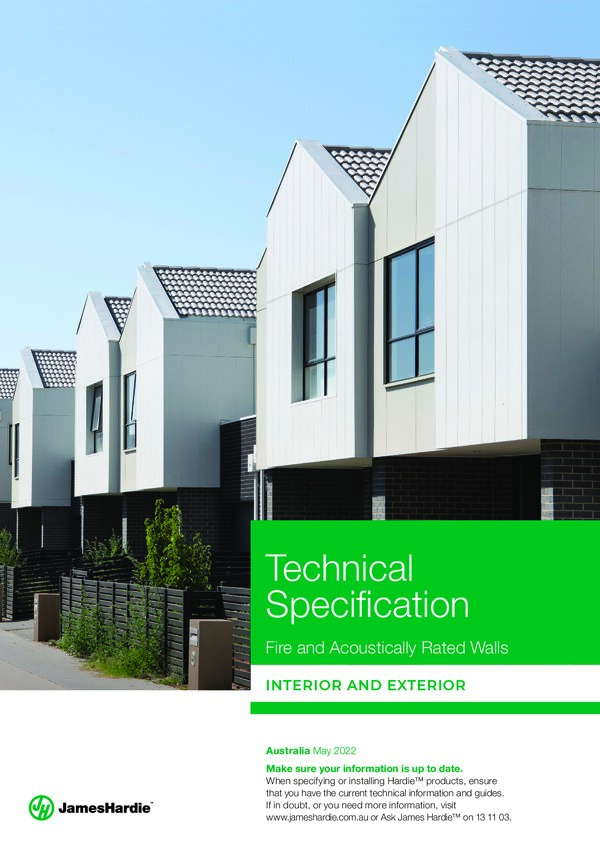 Preview of Fire & Acoustically Rated Walls - Technical Specifications
