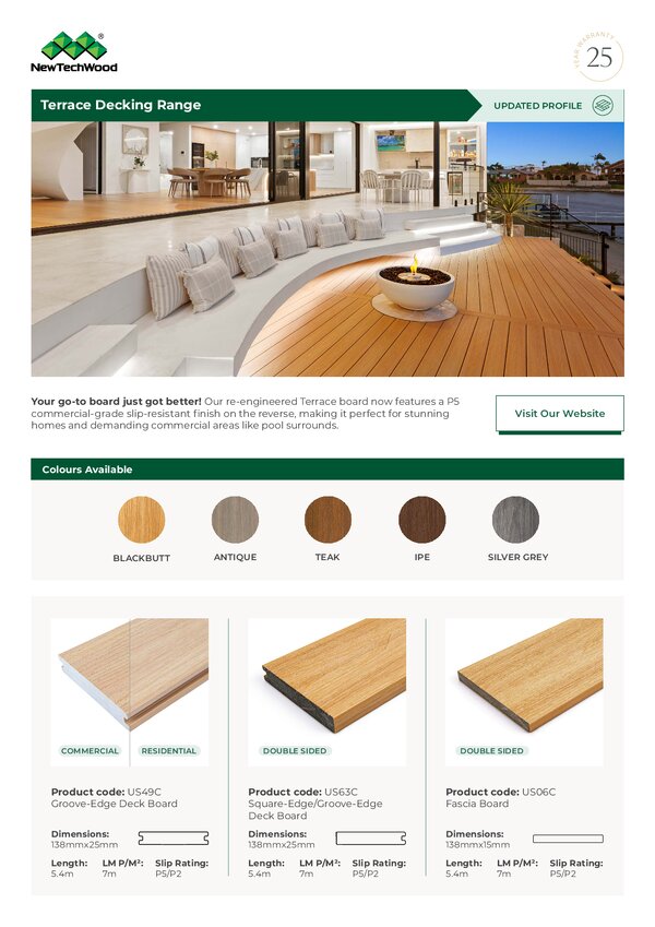 Preview of Terrace - Decking Range